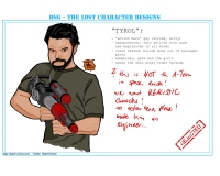 BSG: The Lost Character Designs -- Tyrol (created by Batch, http://batch-online.com)